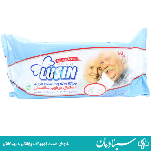 دستمال مرطوب لوسین lusin 5