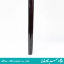 عصای-چوبی-قهوه-ای-شلاله-با-قد-استاندارد-94-سانتی-متر