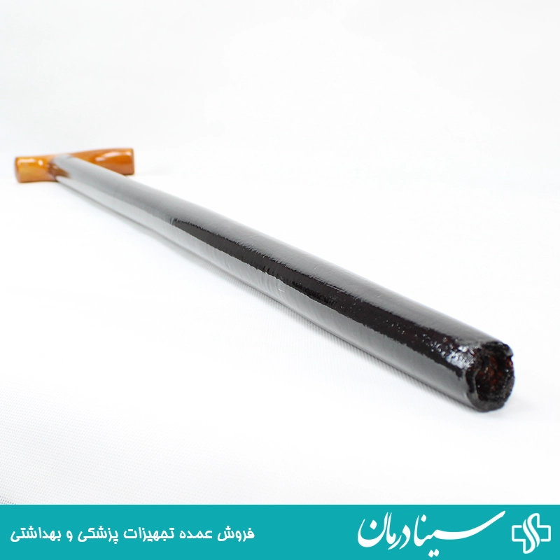 عصا-چوبی-قهوه-ای-مدل-شلاله-با-طراحی-ارگونومیک