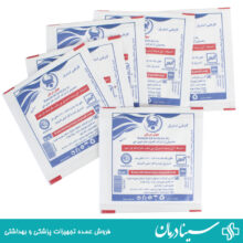 گاز استریل طبی ساده سایز 10×10 گاز طبی استریل 180 عددی 8 لایه جهان درمان