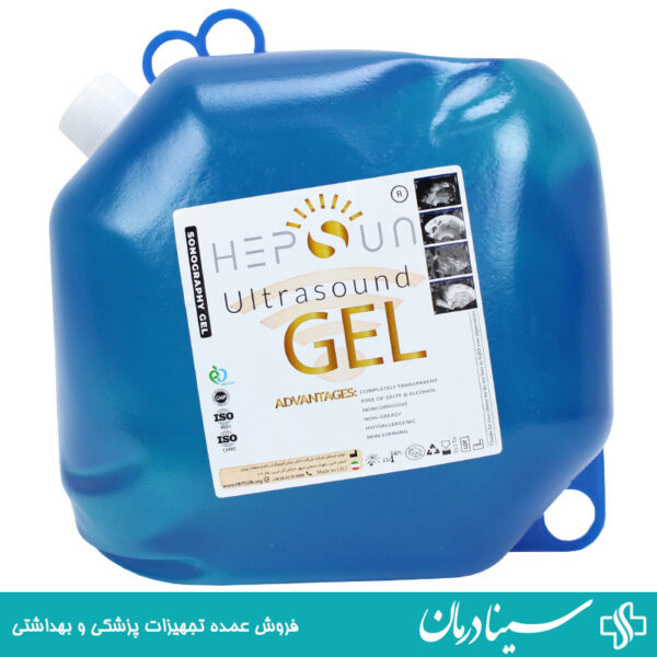 قیمت ژل سونوگرافی هپسان 5 لیتری خرید عمده ژل سونوگرافی 5 لیتری هپسان hepsun فروش عمده تجهیزات پزشکی سینادرمان 2