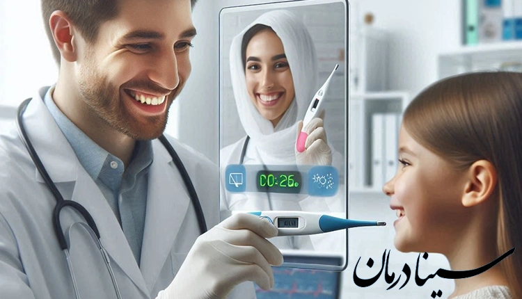 دستگاه-تب-سنج-طبی-دقیق-با-نمایشگر-دیجیتال-حرفه-ای