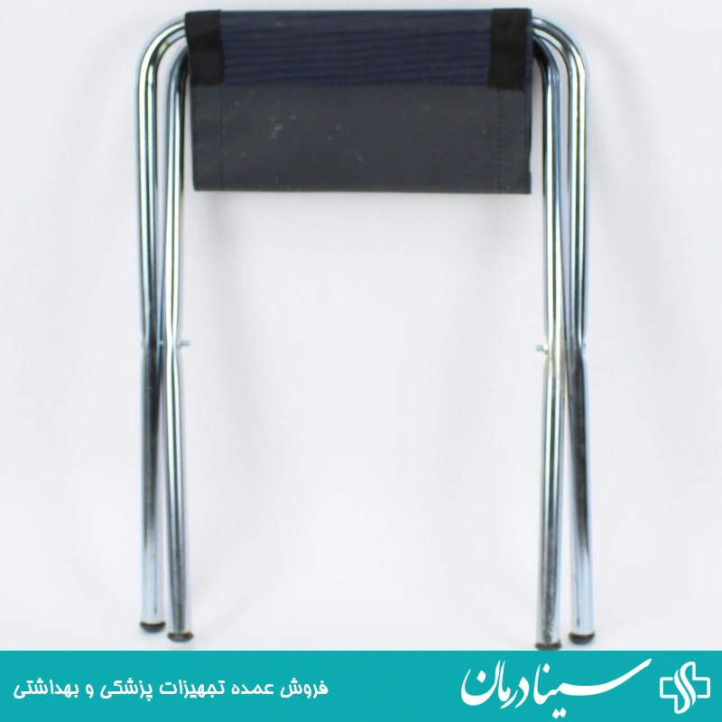 نمای-جانبی-صندلی-تاشو-برای-کمپینگ-با-ابعاد-استاندارد-و-نشیمن-راحت