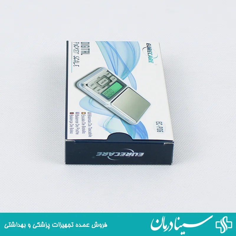 ترازو دیجیتال گرمی ترازو جیبی 500 گرم مدل eurecare ec p06 7