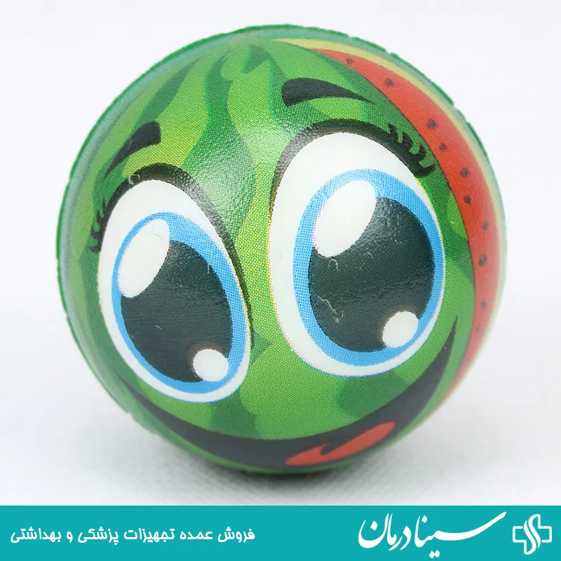 توپ دست ورز اسفنجی 6 سانت توپ تقویت مچ