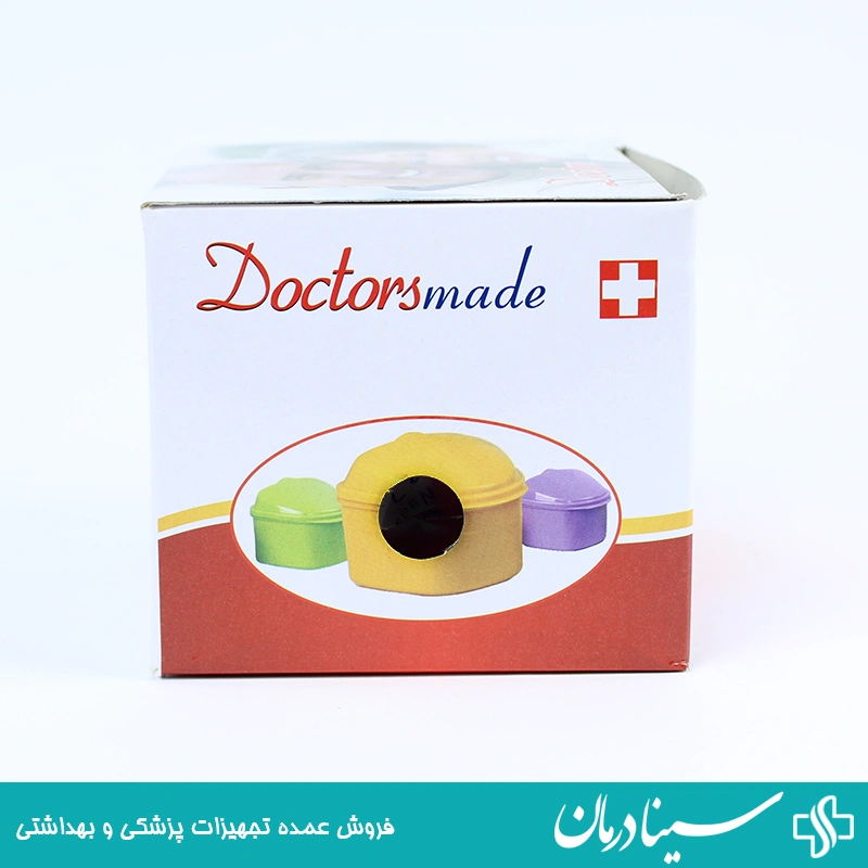 جای دندان مصنوعی دکتر مید denture box سرخابی 2