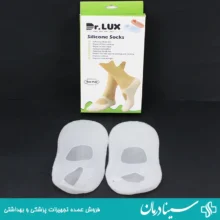 جوراب ترک پا سایز لارج L جوراب سیلیکونی ژله ای دکتر لوکس