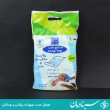 پد زیر بیمار دروشیت 60x90cm صانع طب سبز بسته 5 عددی