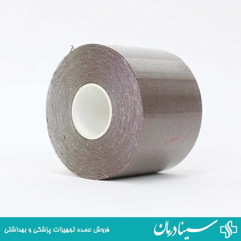 چسب طبی ورزشی KMD کی ام دی چسب عضله قهوه ای