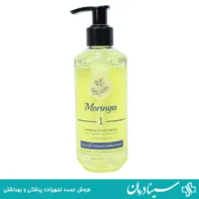 ژل شستشو و آبرسان صورت مورینگاه امو مدل 1 moringa emo حجم 200 میل