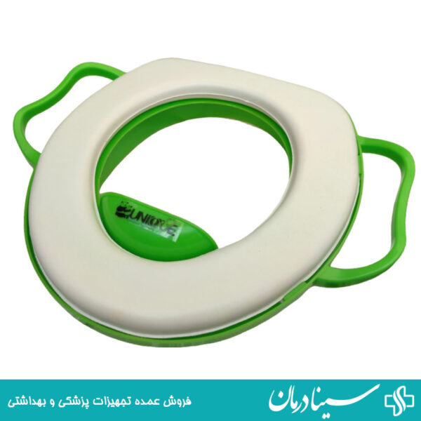 و خريد تبديل توالت فرنگي اطفال مدل دسته دار يونيک babay toilet seats