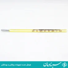 تب سنج جیوه ای oral چینی 1 عددی تب سنج دهانی جیوه ای 35 تا 42 درجه سانتیگراد