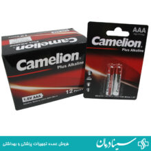 باتری نیم قلم کملیون camelion بسته 24 عددی مدل plus alkaline