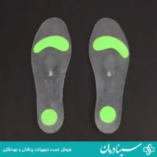 کفی طبی سیلیکونی orthoplex سایز مدیوم m پد خار پاشنه