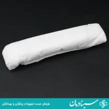 ملحفه 220×80 سفید 2 سر کش بسته 6 عددی