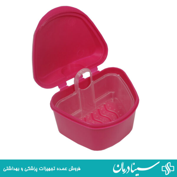 و قیمت خرید ظرف دندان مصنوعی محفظه نگهداری دندان مصنوعی دکتر مید مدل DentureBox 1